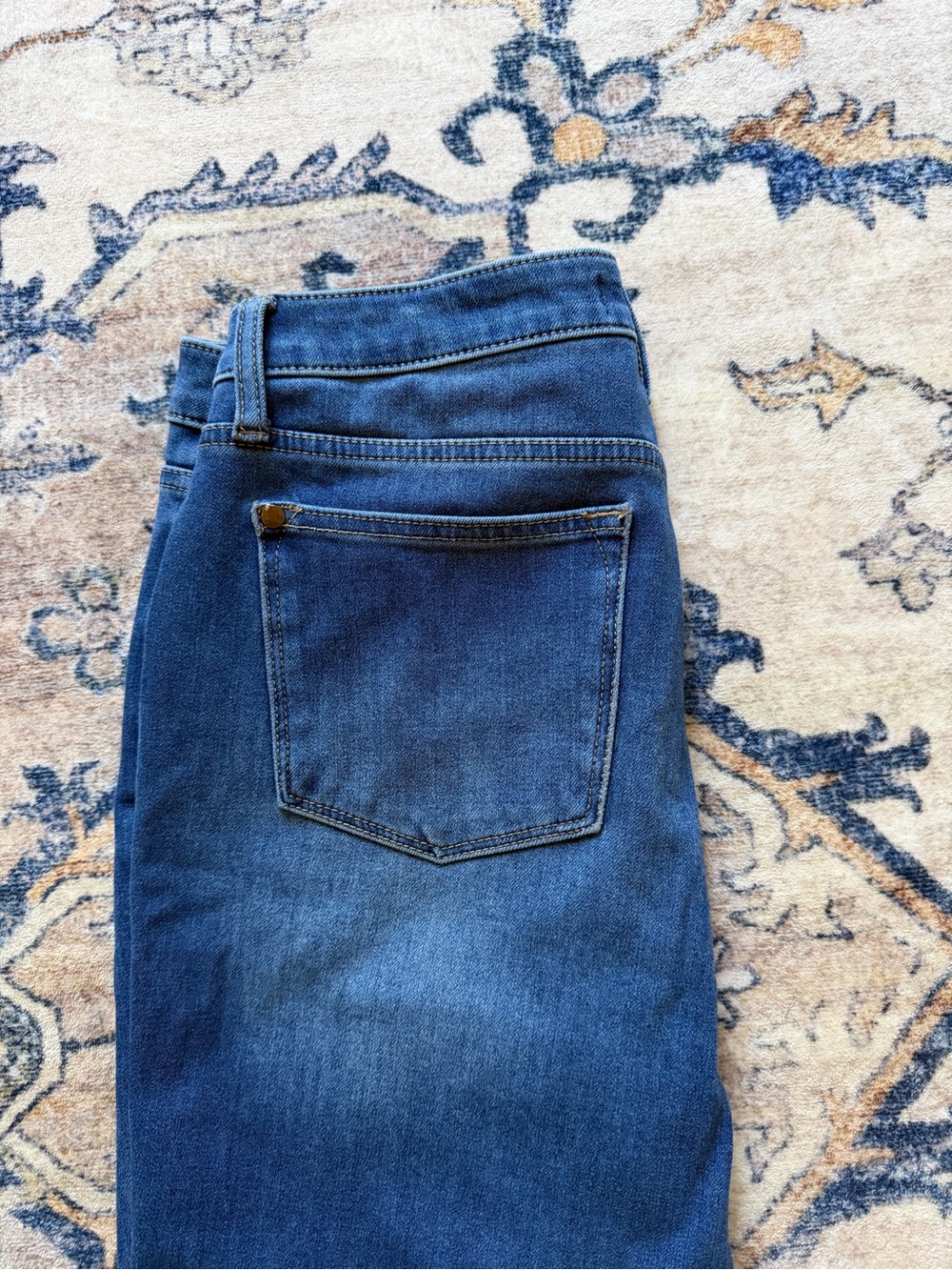 Judy Blue Medium Blue Boyfriend Jeans - Picture 4 of 5